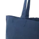 Marinblå tygpåse med långa handtag