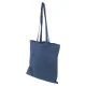 Marinblå tygpåse med långa handtag