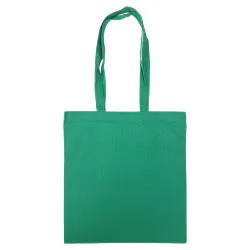 Grön tygpåse för shopping och event