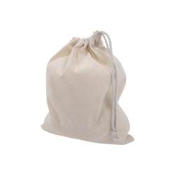 Tygpåse naturfärgad med dragsko - 24x30 cm