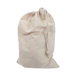 Tygpåse naturfärgad med dragsko - 30x45cm